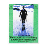 1912 Vienna Winter Sports Poster Postcards