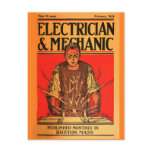 february 1913 electrician and mechanic, vintage