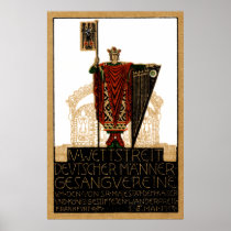 1913 German Choral Society Poster