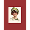 1913 Hat #1 postcard