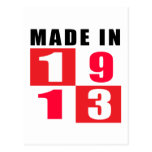 1913 made in designs postcards