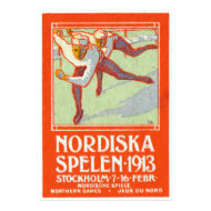 1913 Northern Games Poster print