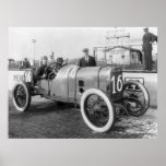 1913 Race Car Poster