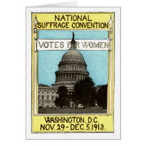 1913 Votes for Women Greeting Card