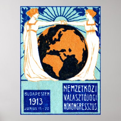 1913 Womans Right to Vote Poster by historicimage