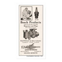 1914 Auto Parts Advertisement  - Bosch posters