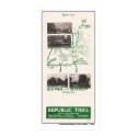1914 Map, Gilbert’s Ranch to Bishop, Big Pine Cali posters