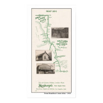1914 Map, Salt Lake City and Orr's Ranch posters