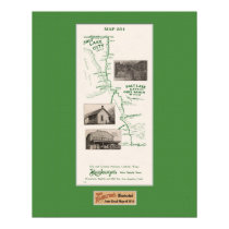 1914 Map, Salt Lake City and Orr's Ranch posters