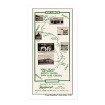 1914 Map, San Luis Obispo to Santa Maria posters