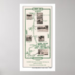 1914 Map, San Miguel to San Luis Obispo posters