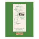 1914 Map, Tonopah to Gilbert’s Ranch posters