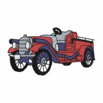 1915 Fire Truck embroidered shirts by ZazzleEmbroidery 1915 Fire Truck embroidered shirts