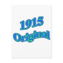1915 Original Blue Green Post Card