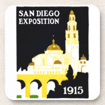 1915 San Diego Exposition Drink Coaster