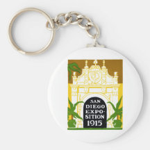 1915 San Diego Exposition Key Chain