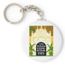1915 San Diego Exposition Key Chain