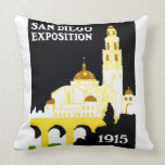 1915 San Diego Exposition Pillow
