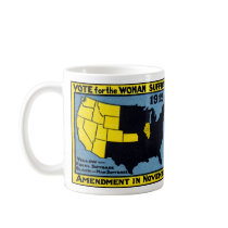 1915 Vote for Womans Suffrage Coffee Mug