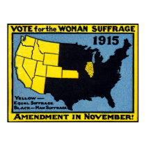 1915 Vote for Womans Suffrage posters