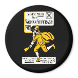 1915 Yes! Womens Suffrage Poster Fridge Magnet
