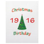 1916 Christmas Birthday Custom Letterhead