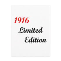 1916 Limited Edition Postcards