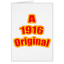1916 Original Red Greeting Cards