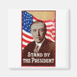 1916 Support President Wilson Fridge Magnets
