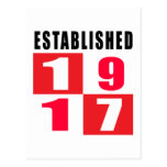 1917 Birthday Designs postcards