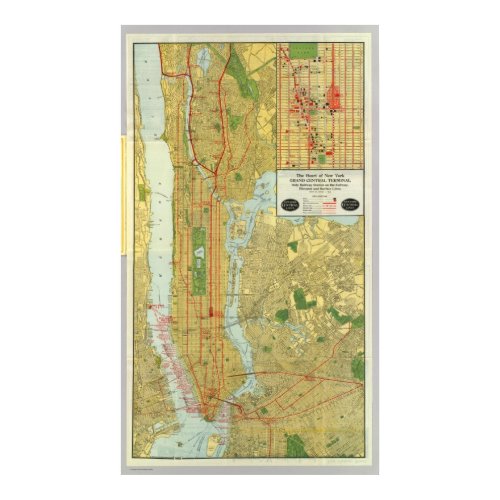 1918 NYCRR Map