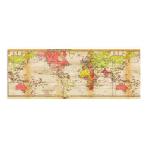 1918 world map Empires and Trade posters
