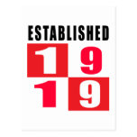 1919 Birthday Designs postcards
