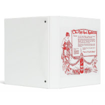 1919 Chero Cola New Year's Ad Avery Binder