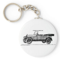 1919 Hudson Touring Car Keychain