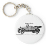1919 Hudson Touring Car Keychain