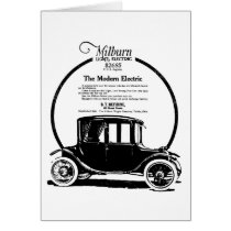 1919 Milburn electric car illustration cards by Jakestuff 1919 Milburn electric car illustration cards