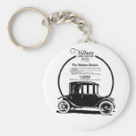 1919 Milburn electric car illustration Keychains