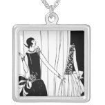 1920 Art Deco Fashion Necklace (White)
