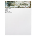 1920 Classic Fairyland Imaginary Map letterhead
