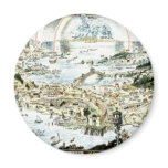 1920 Classic Fairyland Imaginary Map magnets