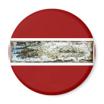 1920 Classic Fairyland Imaginary Map Magnets