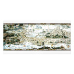 1920 Classic Fairyland Imaginary Map Photo Card