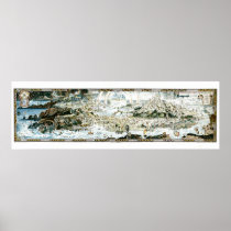1920 Classic Fairyland Imaginary Map Print