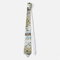 1920 Classic Fairyland Imaginary Map ties by ZephyrusBooks 1920 Classic Fairyland Imaginary Map ties