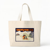 1920 Galveston Texas Auto Race Tote Bag
