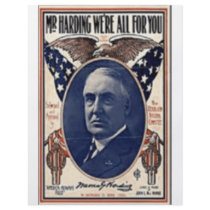 1920 Harding Personalized Flyer