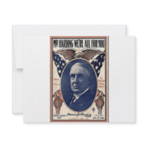 1920 Harding invitations