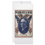 1920 Harding Rack Card Design