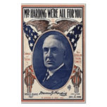 1920 Harding Custom Stationery